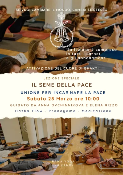 IL SEME DELLA PACE RAMA YOGA